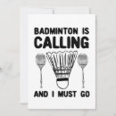 Search for badminton invitations Net