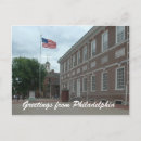 Search for independence hall postcards Flag