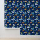 Search for navy blue and orange art Fish