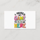 Search for gamer business cards Video