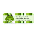 Search for frog return address labels Cartoon