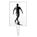 Search for football cake toppers Soccer player