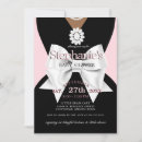 Search for pink and black baby shower invitations Trendy