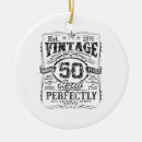 Search for 70th birthday ornaments Vintage