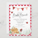 Search for picnic bridal shower invitations Rustic