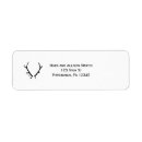 Search for antler return address labels Trendy