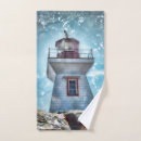 Search for lighthouse bath towels Sea