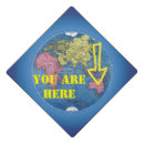 Search for map graduation cap toppers World