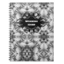 Search for aesthetic notebooks Black and white
