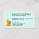Search for housekeeping business cards Janitorial