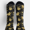 Search for black and gold socks Floral