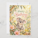 Search for koala birthday cards Happy