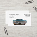 Search for classic car business cards Chevrolet