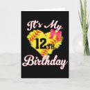 Search for softball birthday cards Field
