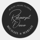 Search for rehearsal dinner stickers Elegant