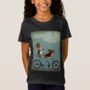 Search for steampunk tshirts Dogs on bicycles