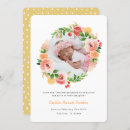 Search for floral birth announcement cards Watercolor