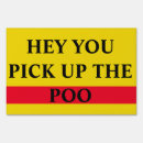 Search for neighbors outdoor signs Poop