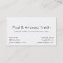 Search for dual business cards Modern