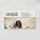 Search for angel business cards Woman