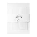 Search for minimalist wedding mailing accessories Initial