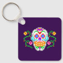 Search for day of the dead keychains Flowers