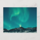 Search for northern lights postcards Space