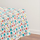Search for retro tablecloths Mid century