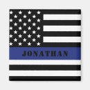 Search for thin blue line magnets Police officer