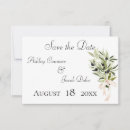 Search for olive branch save the dates Watercolor