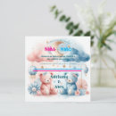 Search for gender reveal save the dates Boy