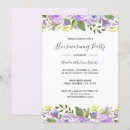 Search for purple housewarming invitations Flowers