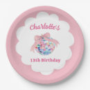 Search for bow plates Girl birthday