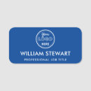 Search for magnetic back name tags Modern