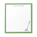Search for golf notepads Golfer