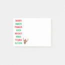 Search for holiday post it notes Reindeer