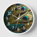 Search for abstract peacock feather art Blue