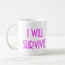 Search for breast cancer mugs Survivor