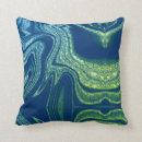 Search for navy blue and green pillows Chic