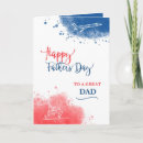 Search for airplane fathers day cards Blue