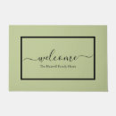 Search for sage green doormats Script