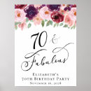 Search for 70th birthday posters Elegant
