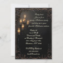 Search for candle invitations Black