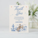Search for cowboy thank you cards Western desert