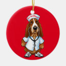 Search for basset hound ornaments Cute