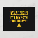 Search for men 40th birthday cards 40 years old