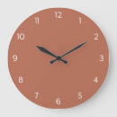 Search for terracotta clocks Minimalist