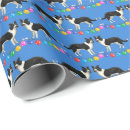 Search for border collie wrapping paper Dog