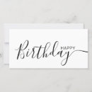 Search for black and white birthday cards Elegant