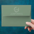 Search for green wedding envelopes Calligraphy